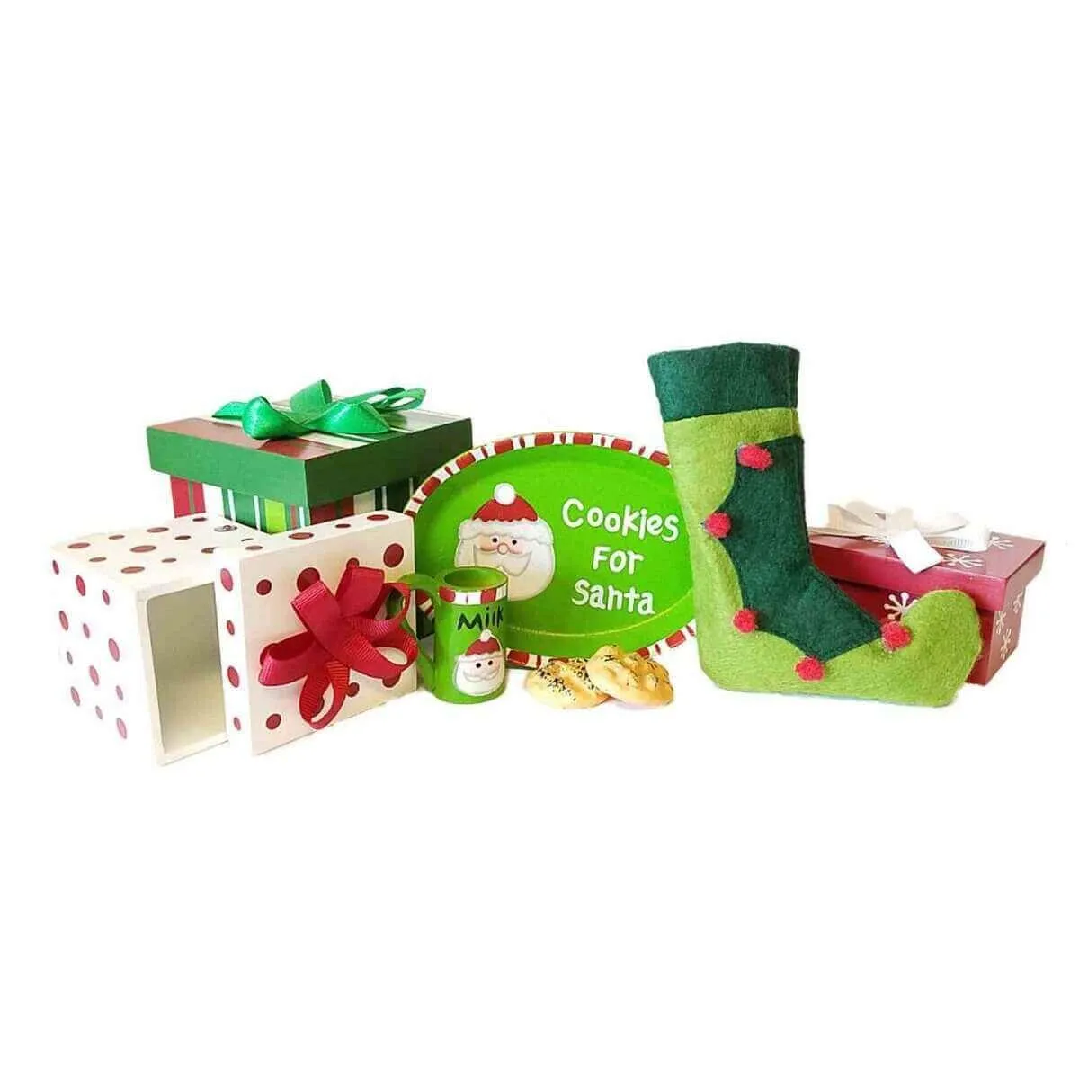 11 Piece Christmas Accessory Play Set for 18 Inch Dolls