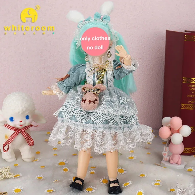 1/6 BJD Doll - 30CM Comic Face with Colorful Eyes and Fashion Clothes