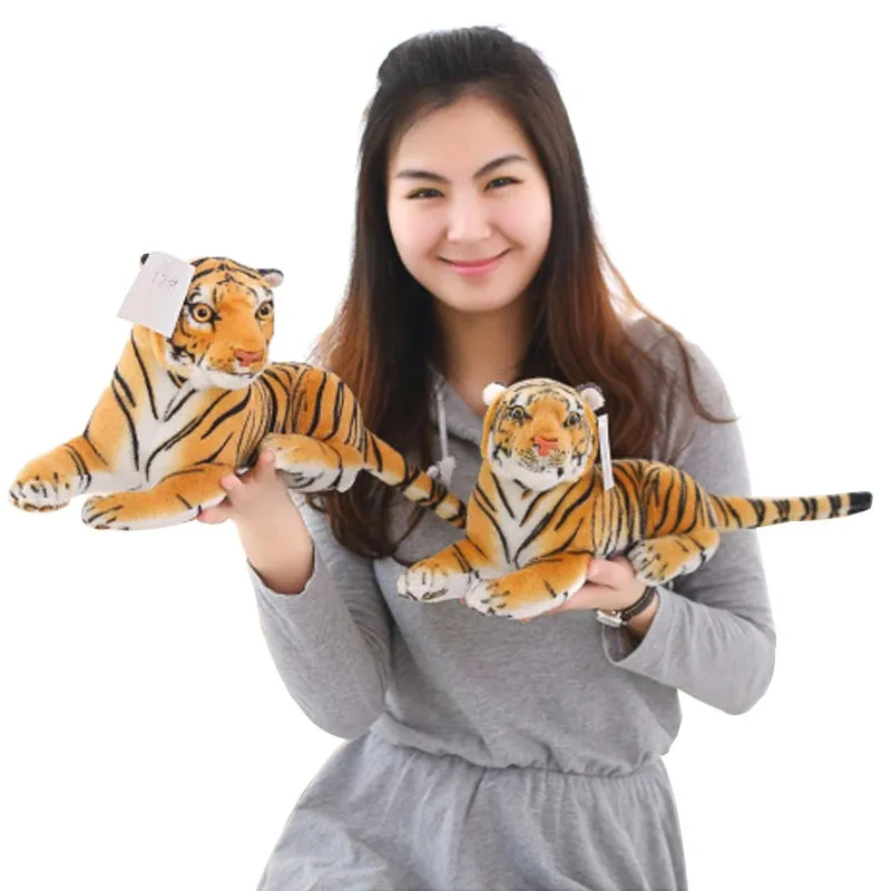 1pc 25cm/30cm Small Cute Plush Tiger Toys Lovely Stuffed Doll Animal Pillow Children Kids Birthday Gifts For Kids Baby