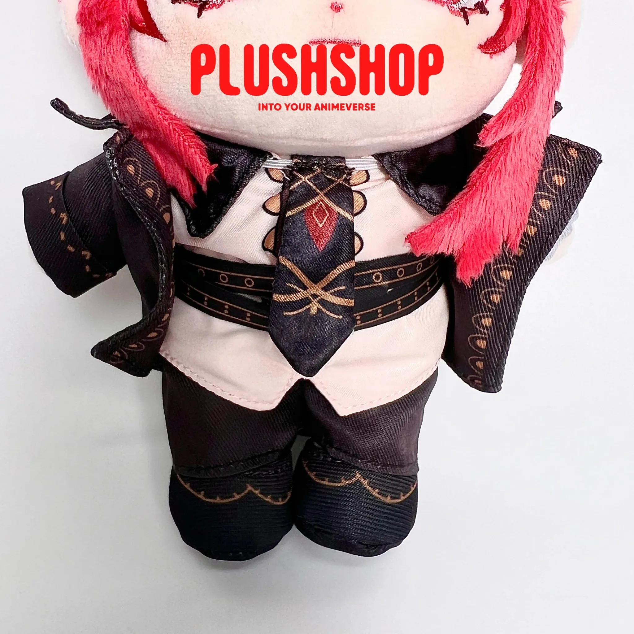 20cm Genshin Impact Diluc Plush Cute Doll Outfit Changeable