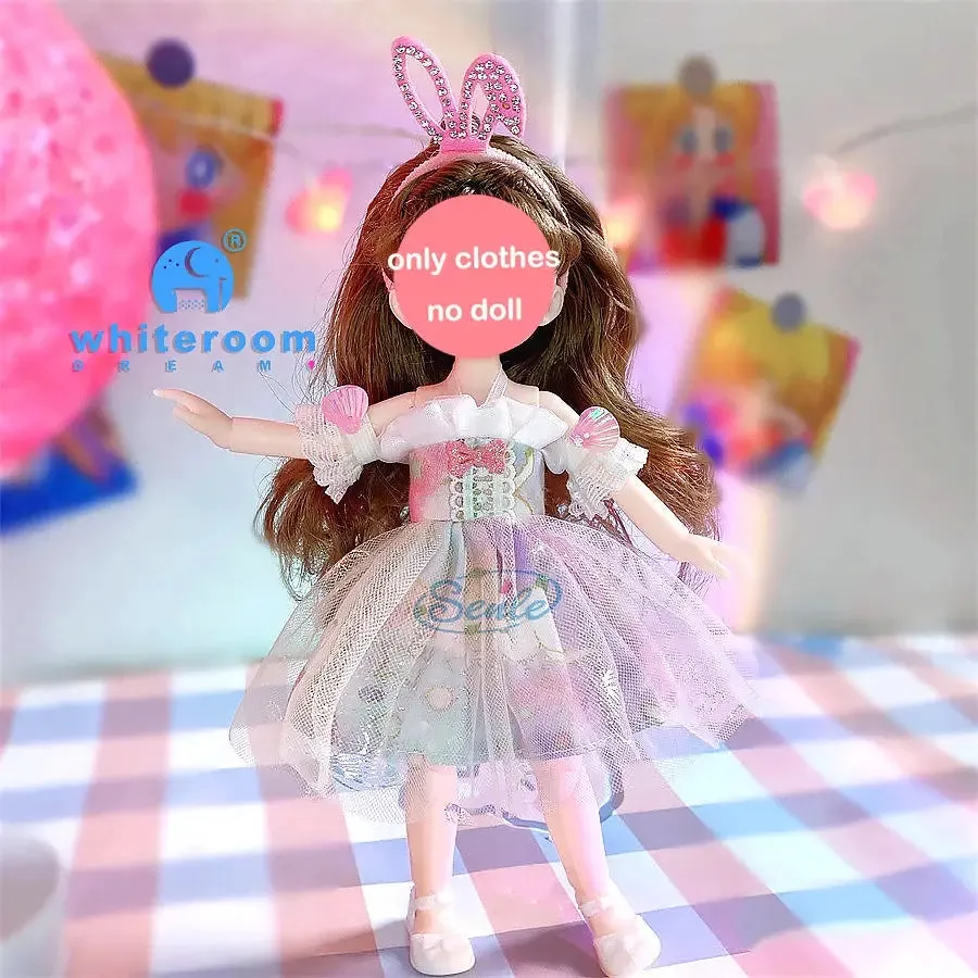 23cm BJD Doll Girl - 15-Joint Movable Kawaii Doll with Fashion Clothes, Soft Hair | Perfect Birthday Gift