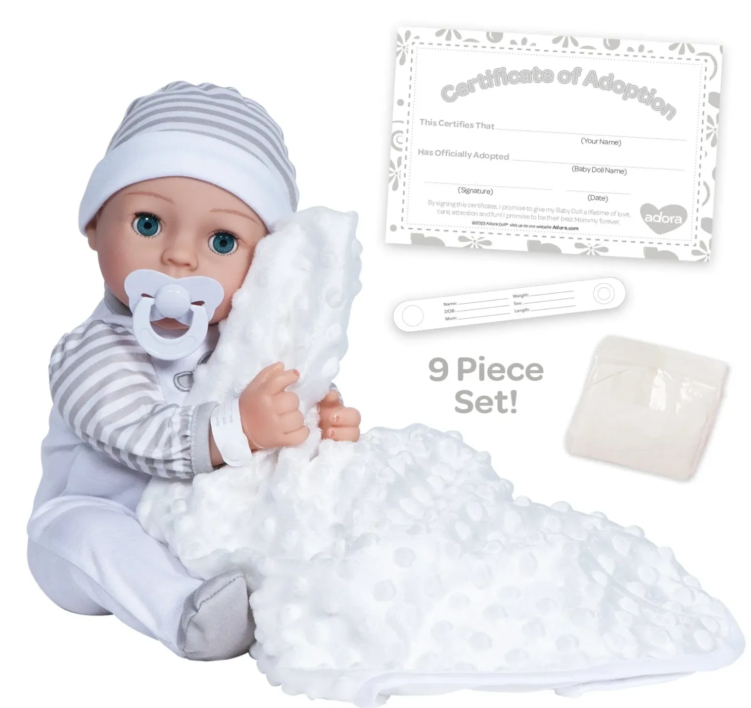 Adora Adoption Baby Doll Beloved Bundle - Gender Neutral