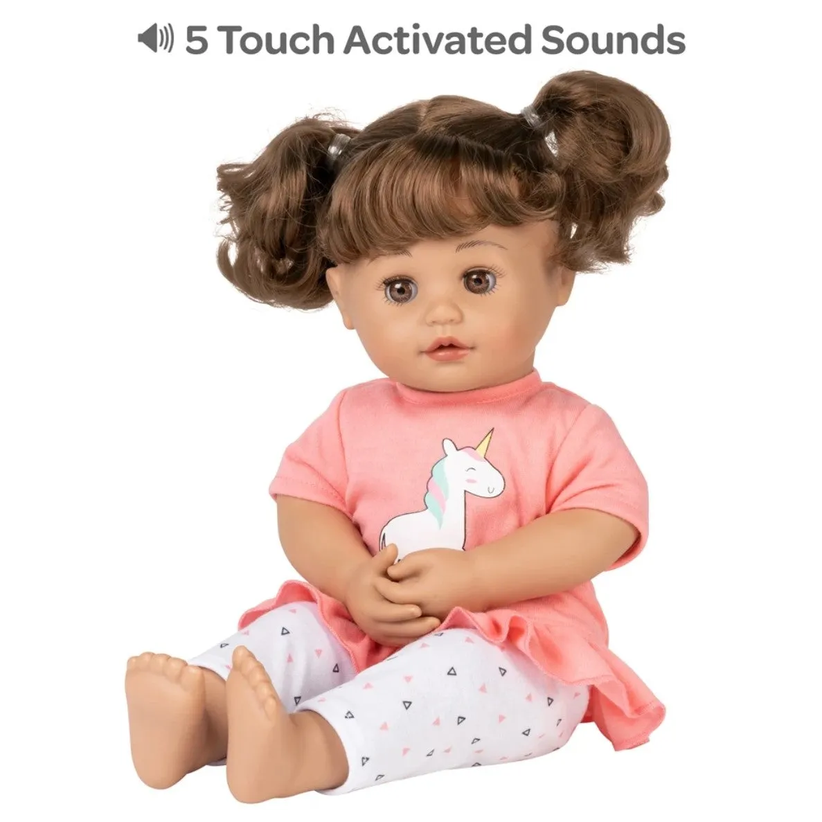 ADORA MY CUDDLE & COO BABY UNICORN MAGIC TOUCH ACTIVATED DOLL