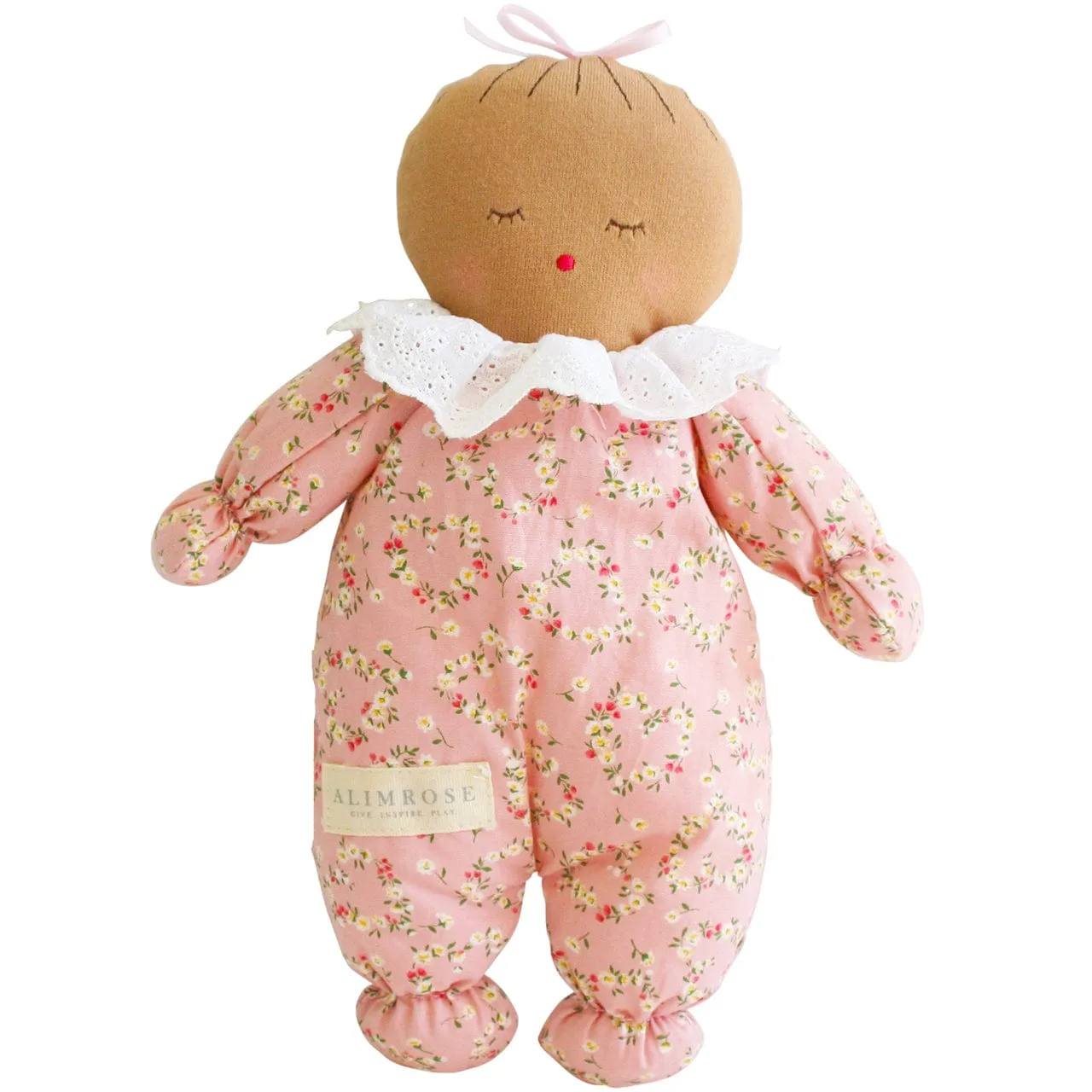 Alimrose Asleep Awake Baby Doll 24cm - Posy Heart