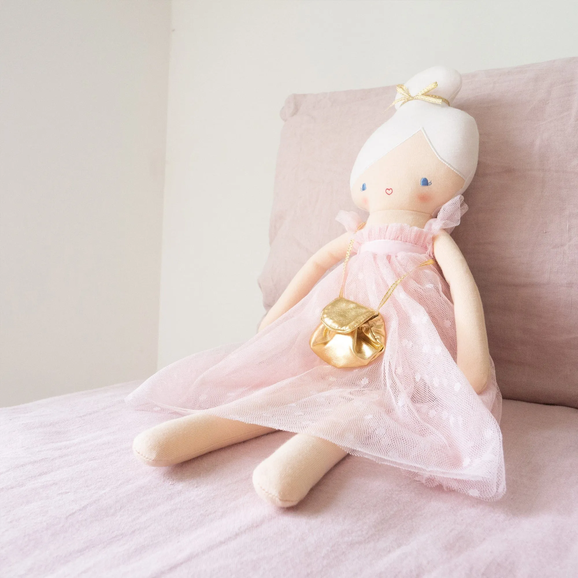 Alimrose Charlotte Doll 48cm Pink