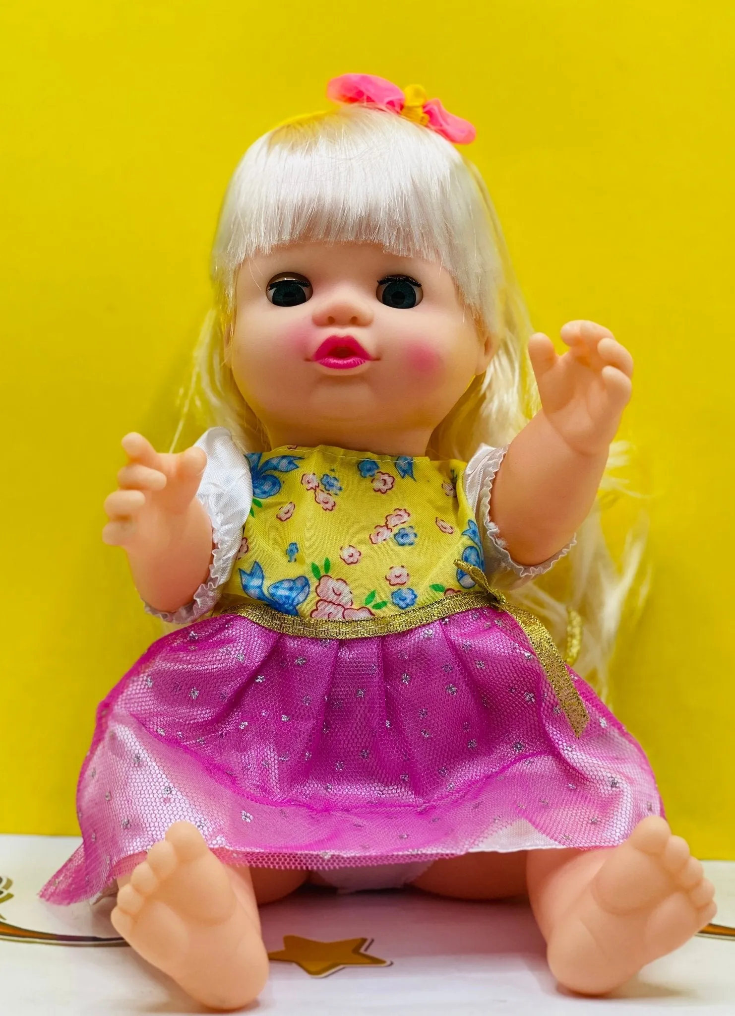 Baby Doll With Pamper and Feeder