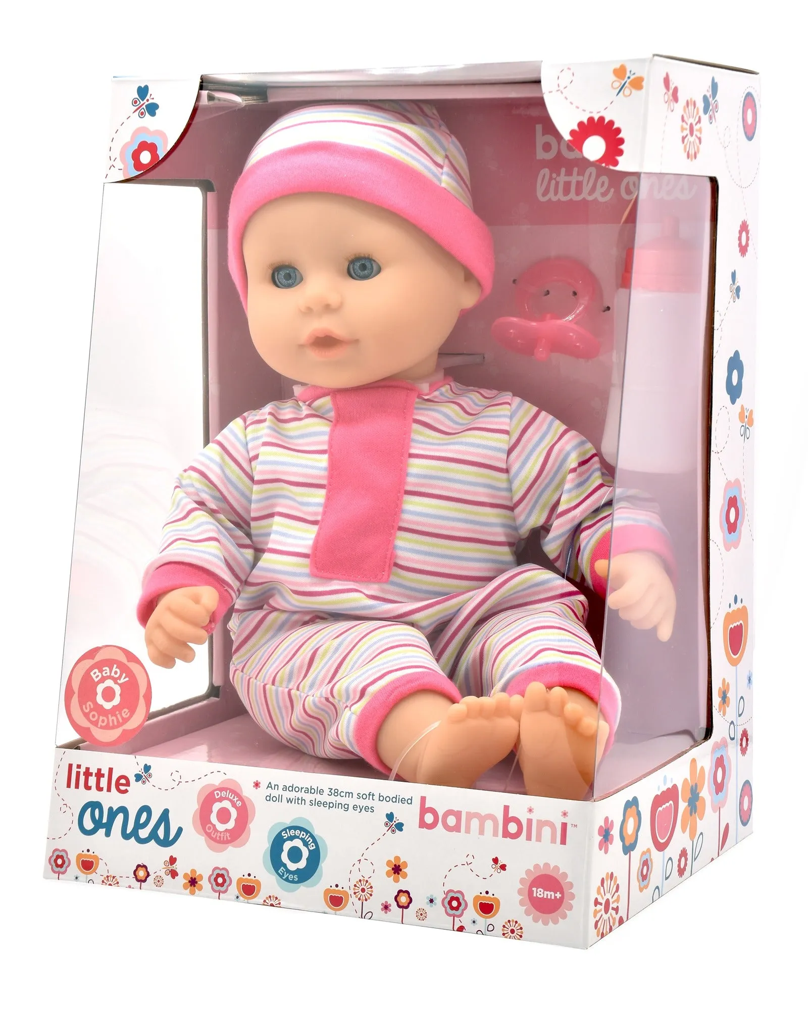 Deluxe Realistic Bambini Baby Sophie Doll with Accessories