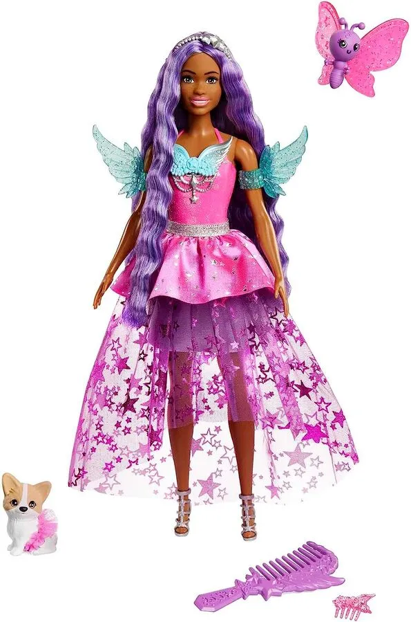 Barbie A Touch Of Magic Doll With 2 Pets - Brooklyn