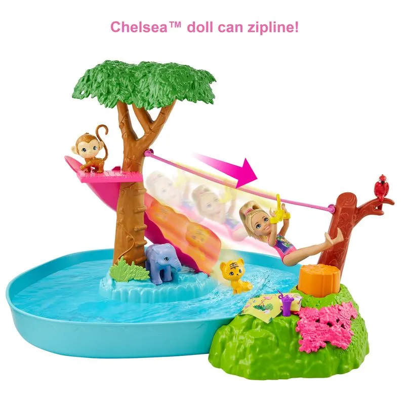 Barbie And Chelsea The Lost Birthday Splashtastic Pool Surprise