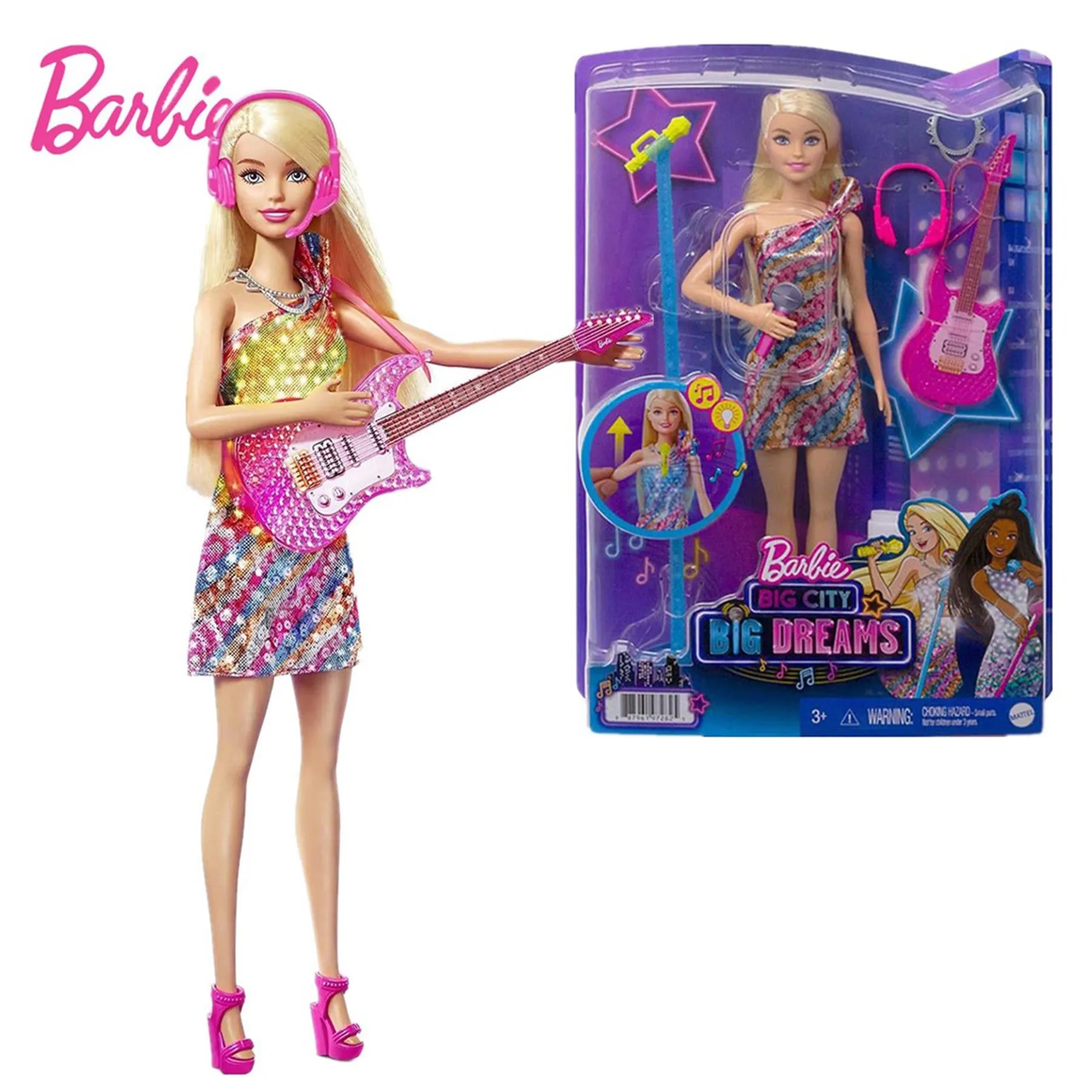 Barbie Big City Big Dreams Malibu Doll Playset