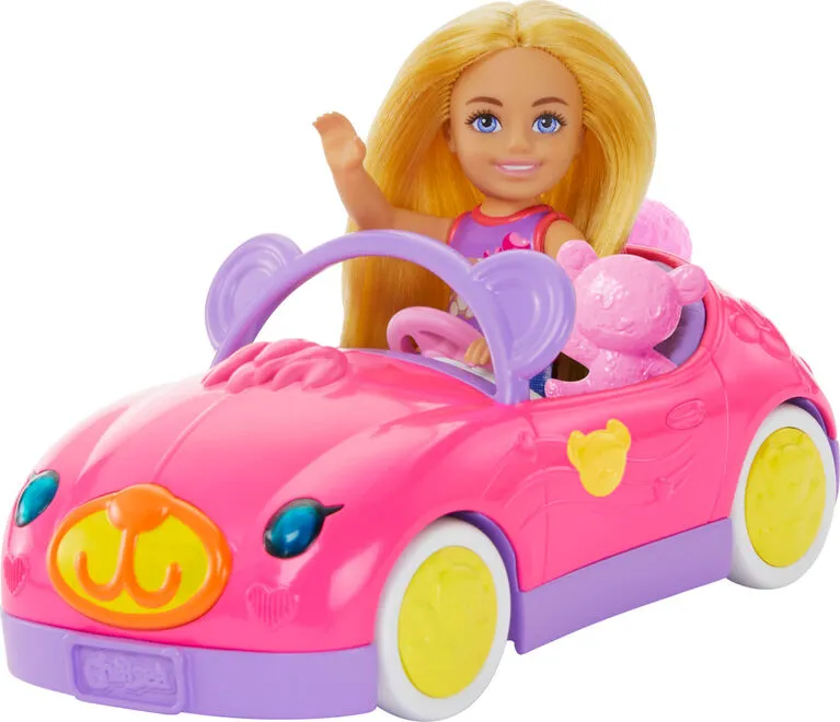 Barbie Chelsea & Teddy Car