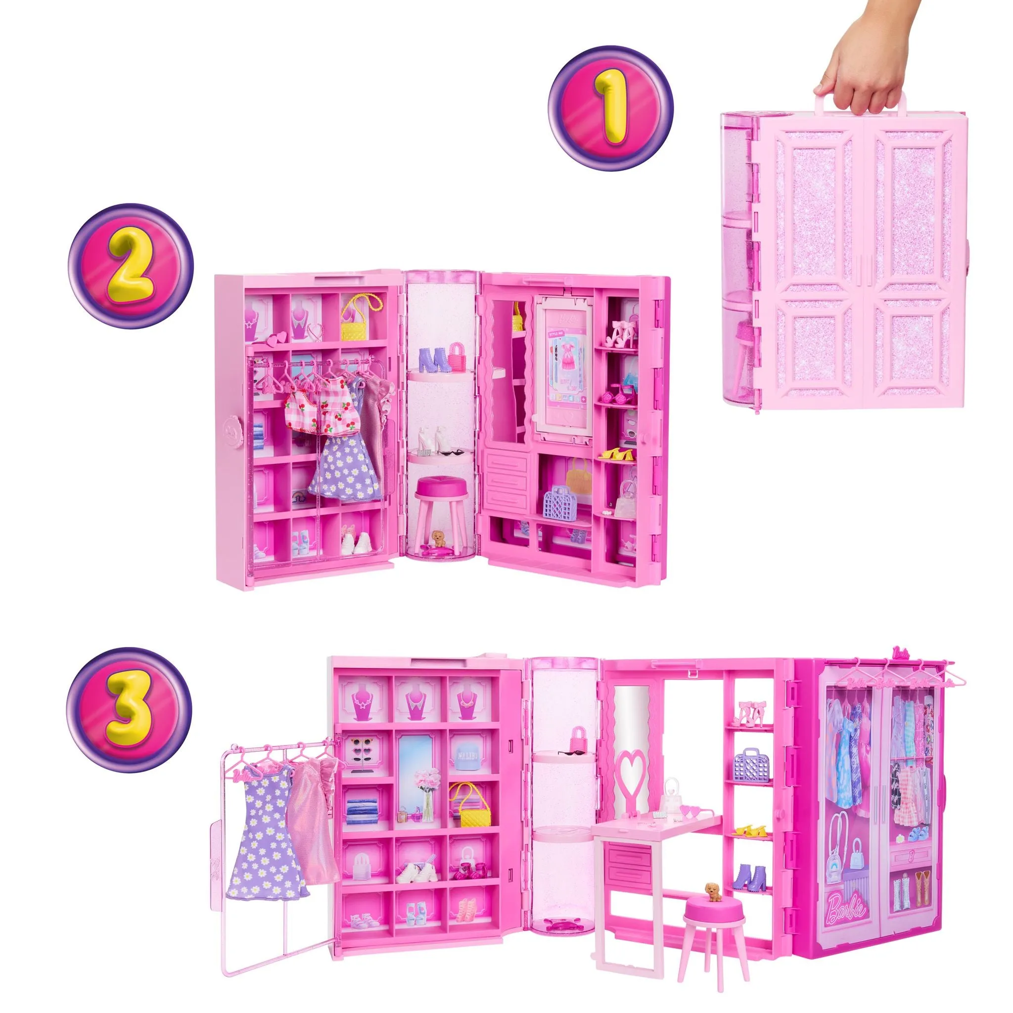 Barbie Dream Closet With Doll