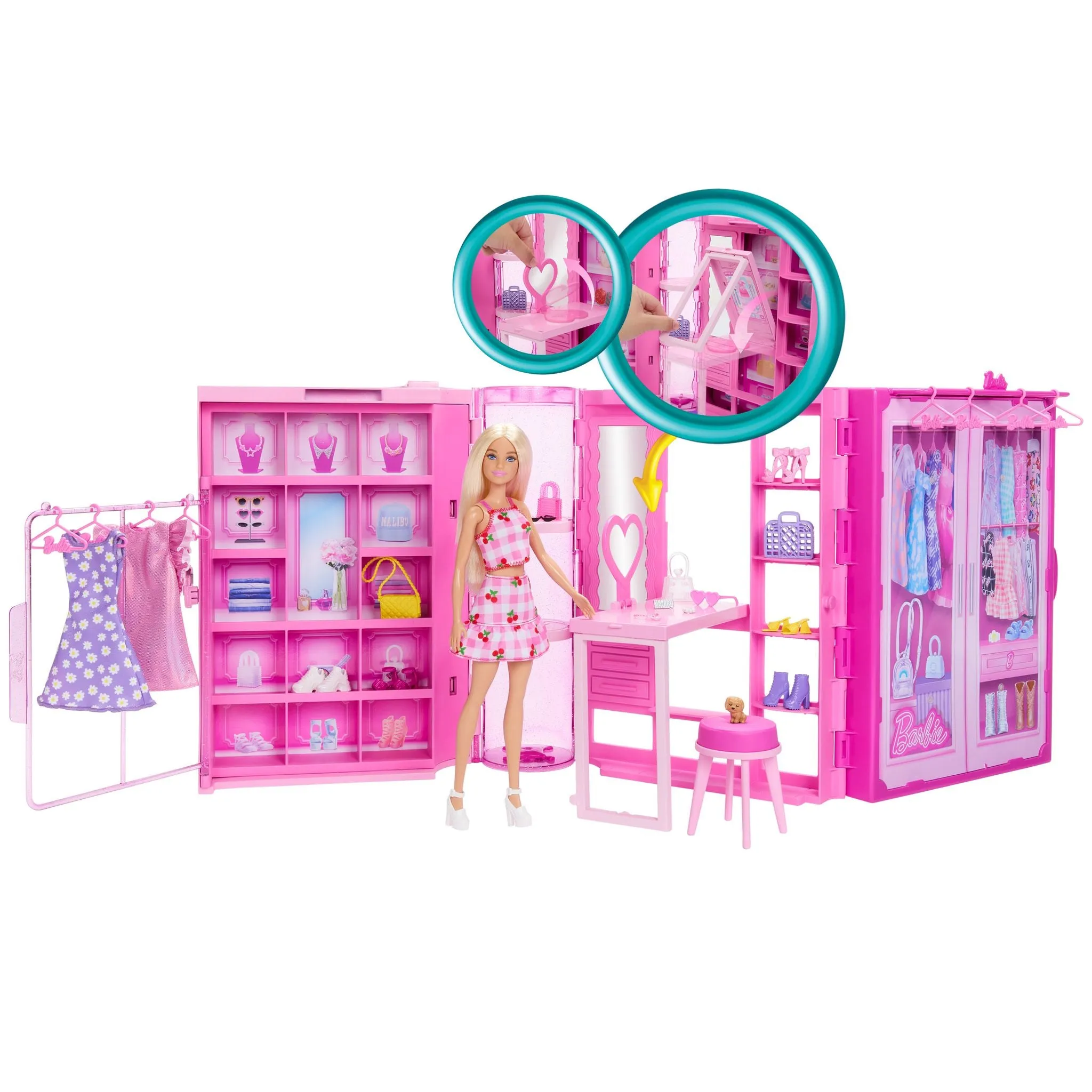 Barbie Dream Closet With Doll