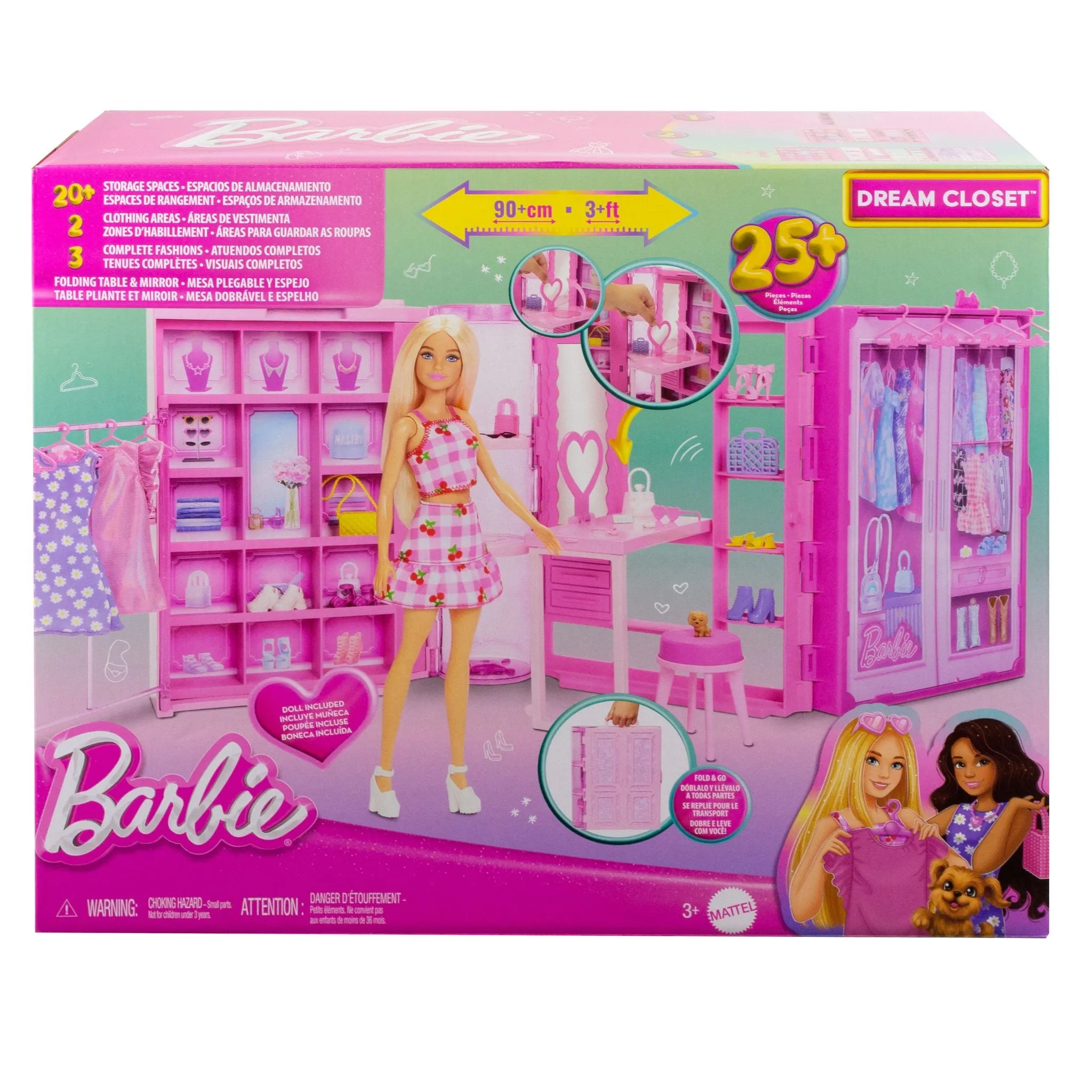 Barbie Dream Closet With Doll