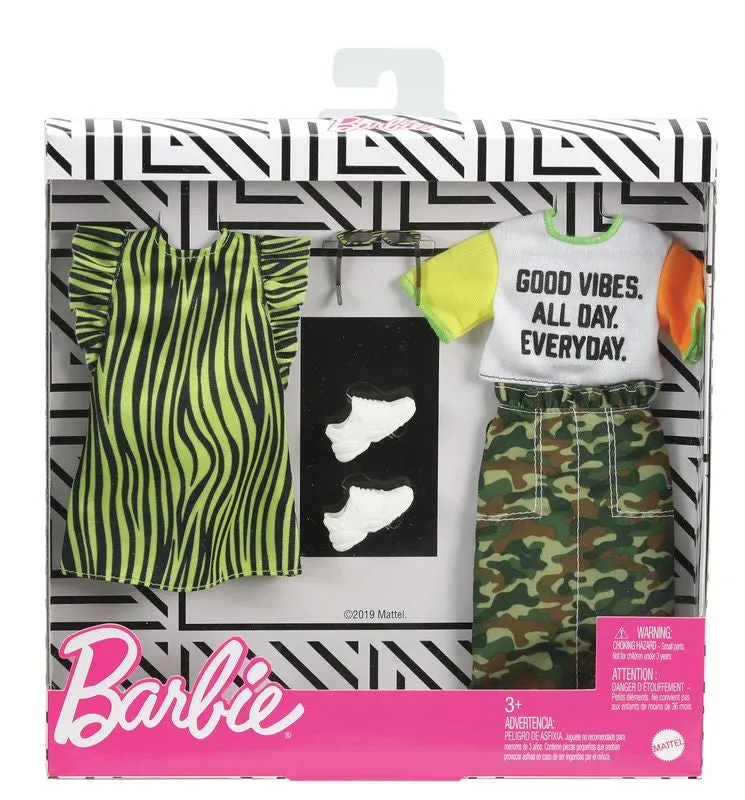 Barbie Fashion 2 Pack Good Vibes