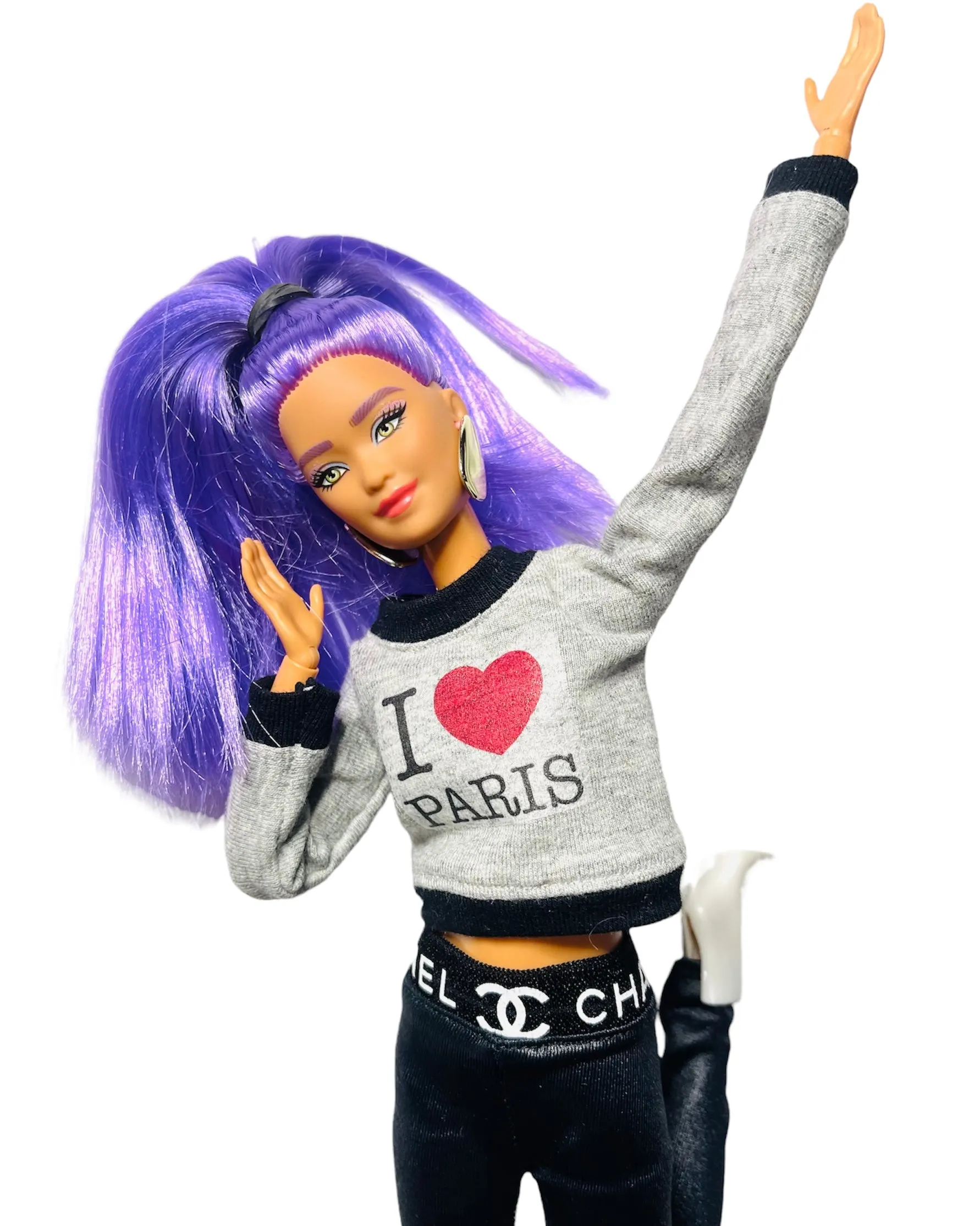 Barbie Long Sleeves Shirt I Love Paris