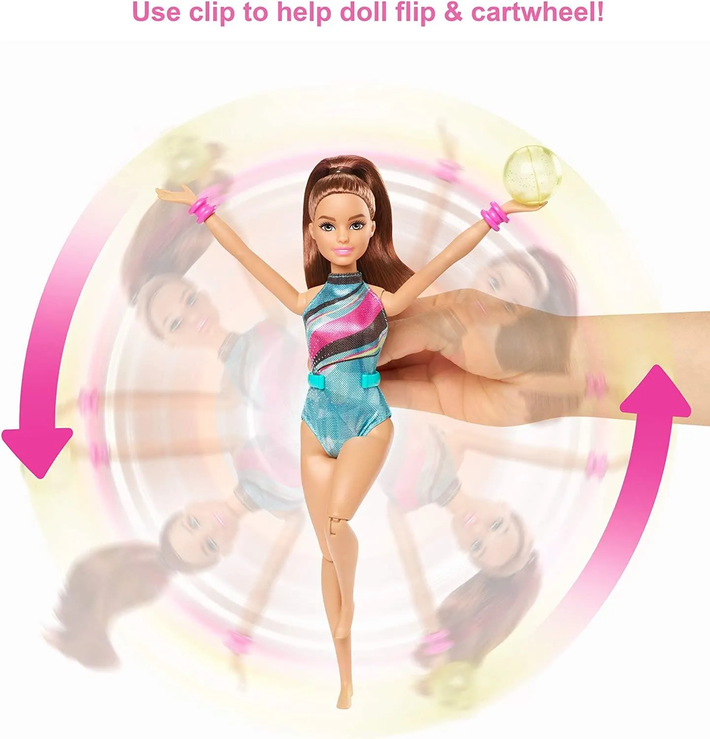 Barbie Spin ‘n Twirl Gymnast Doll and Accessories