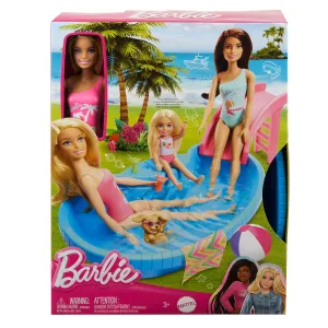 Barbie Summer Pool With Doll