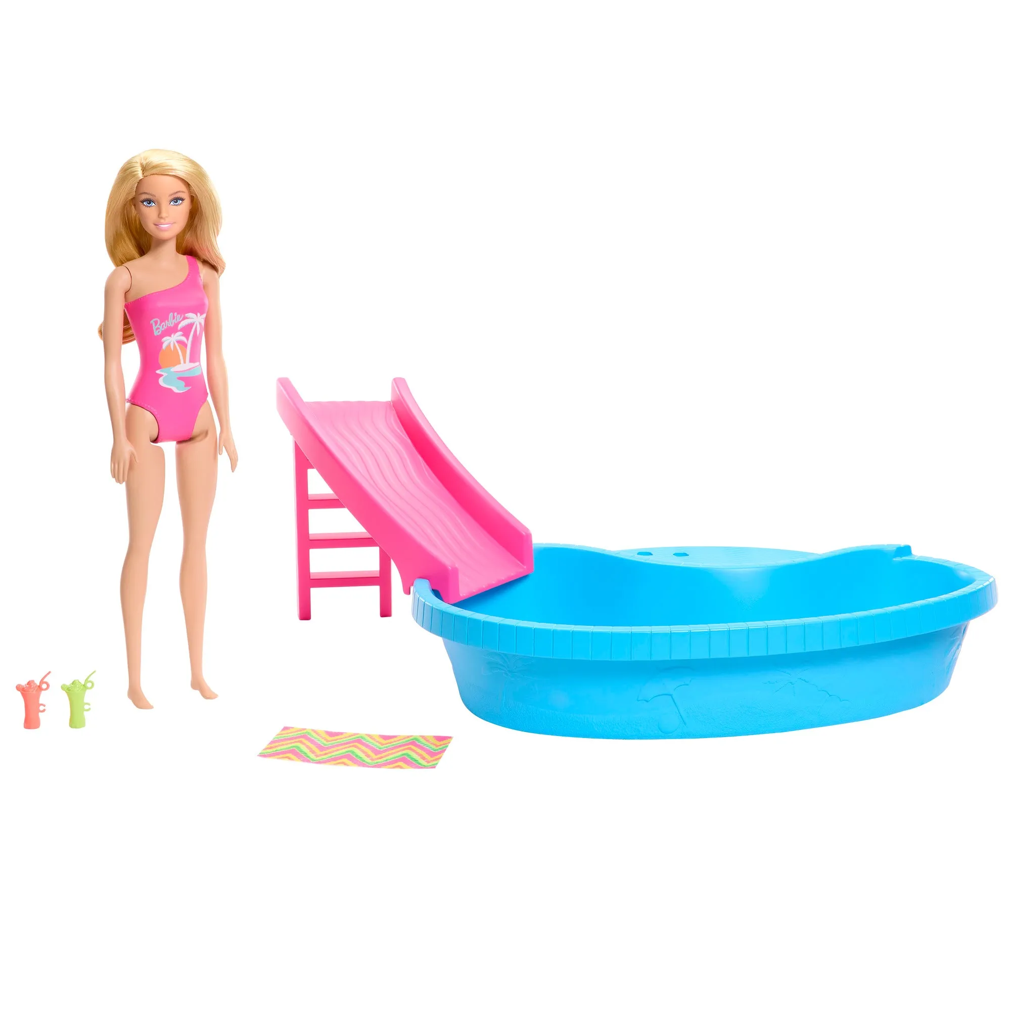 Barbie Summer Pool With Doll