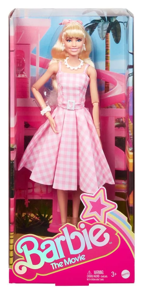 Barbie The Movie Doll Barbie in Pink Gingham Dress