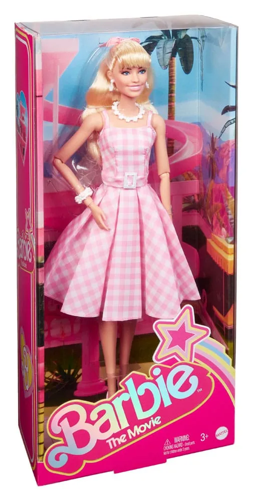 Barbie The Movie Doll Barbie in Pink Gingham Dress