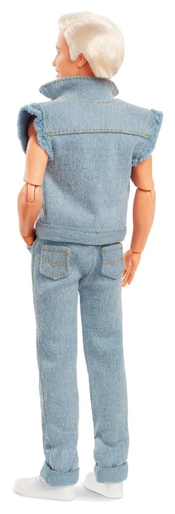 Barbie The Movie Doll Ken Wearing Denim Matching Set