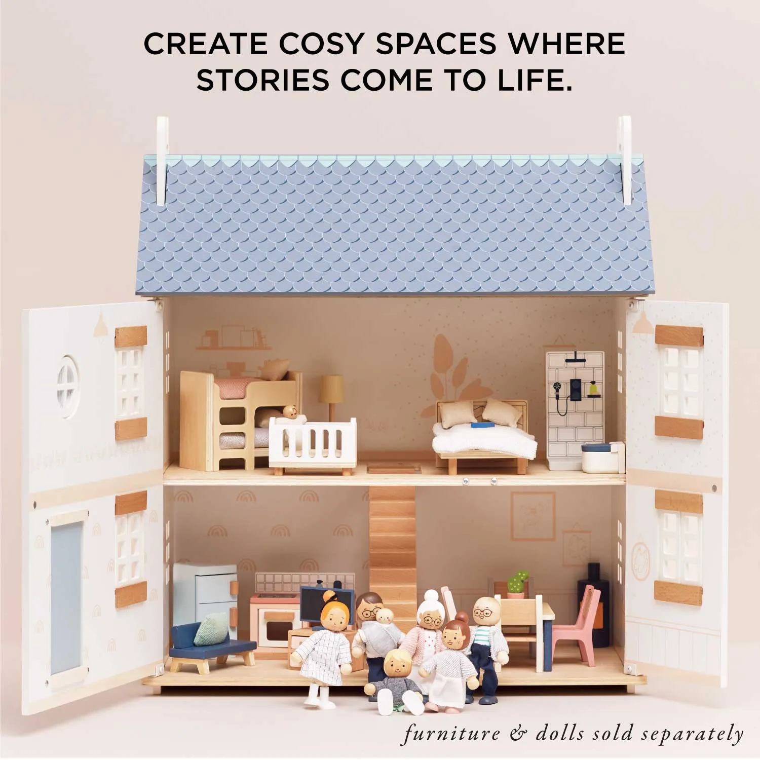 Bay Tree Wooden Dolls House