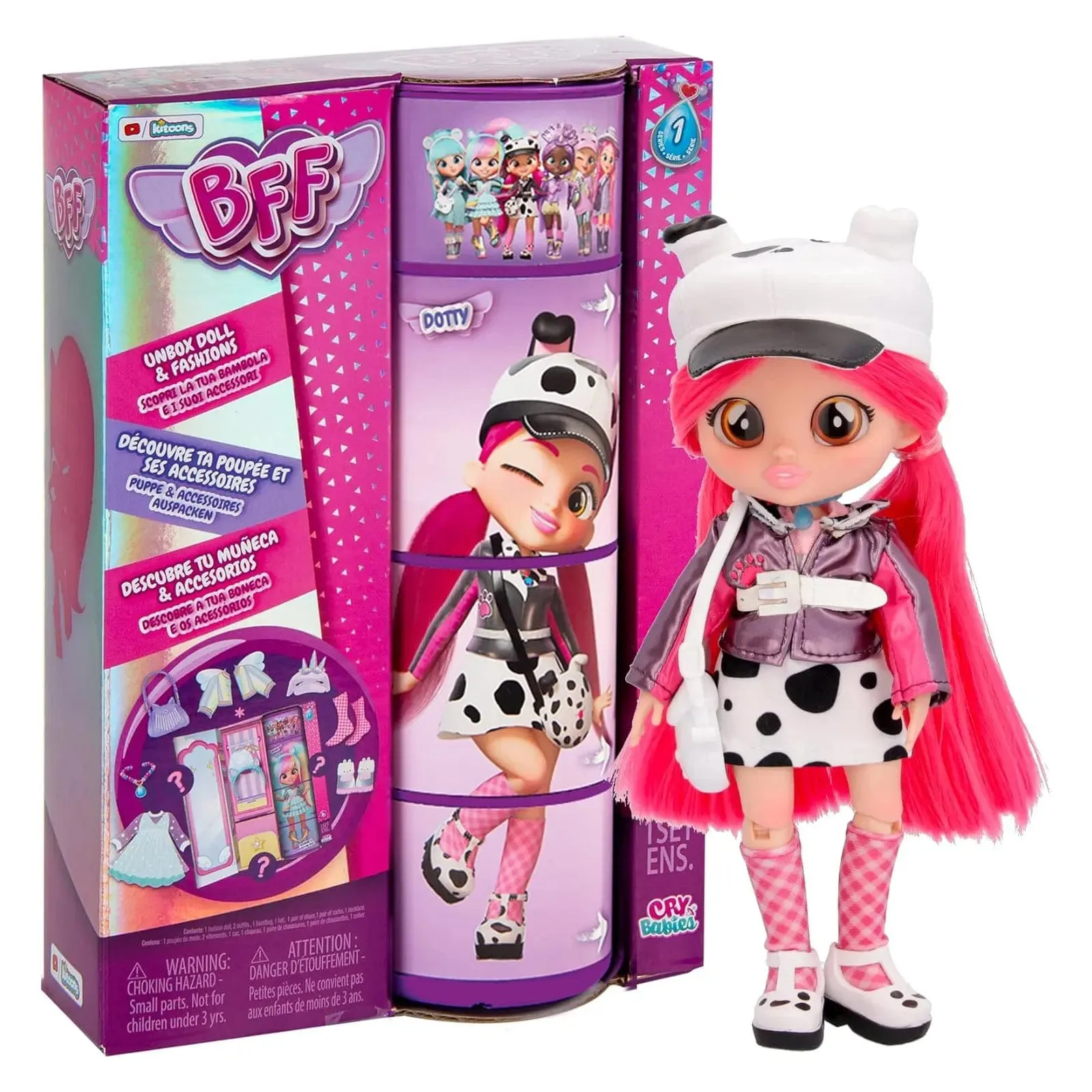 BFF Fashion Doll Series 1 Collectible Figure with Accessories 20cm