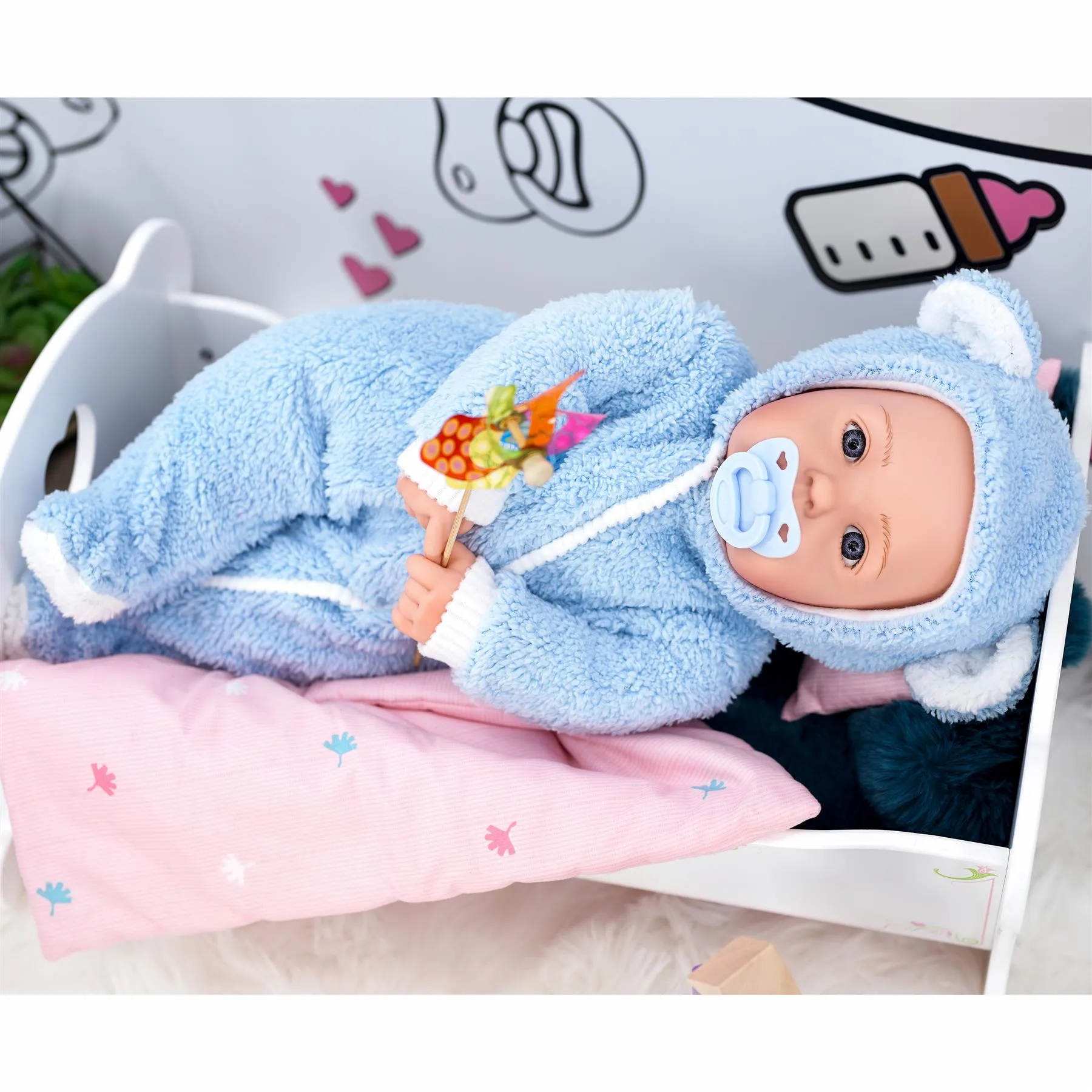 BiBi Baby Doll "Navy" (Sleepy Boy) (50 cm / 20")