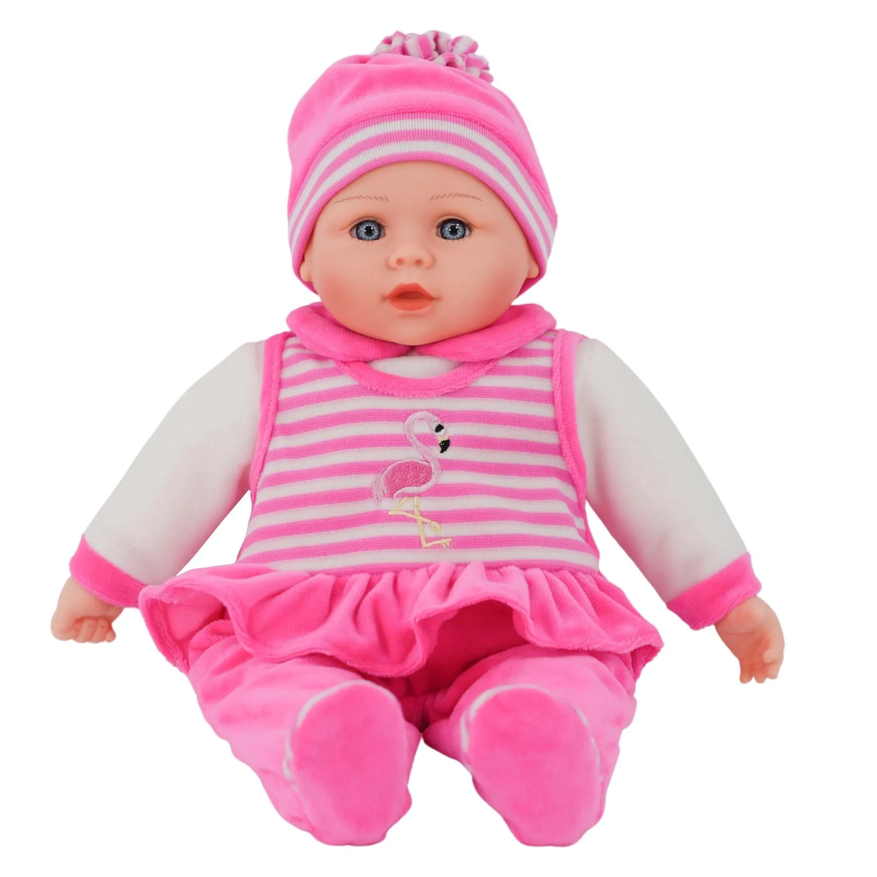 BiBI Baby Girl with Accessories & Bonus Outfit (40 cm / 16")