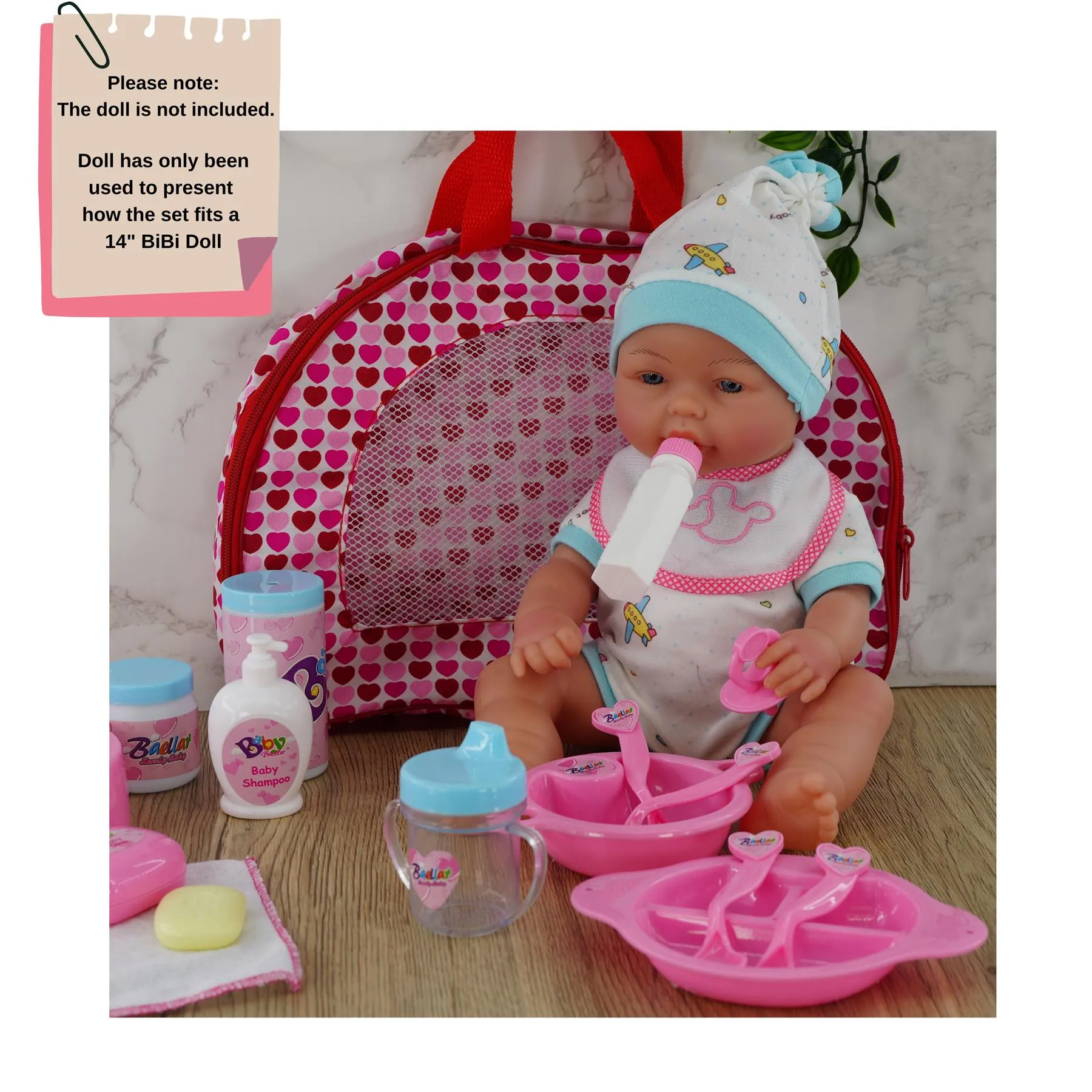 BiBi Doll Baby Doll Accessories Play Set