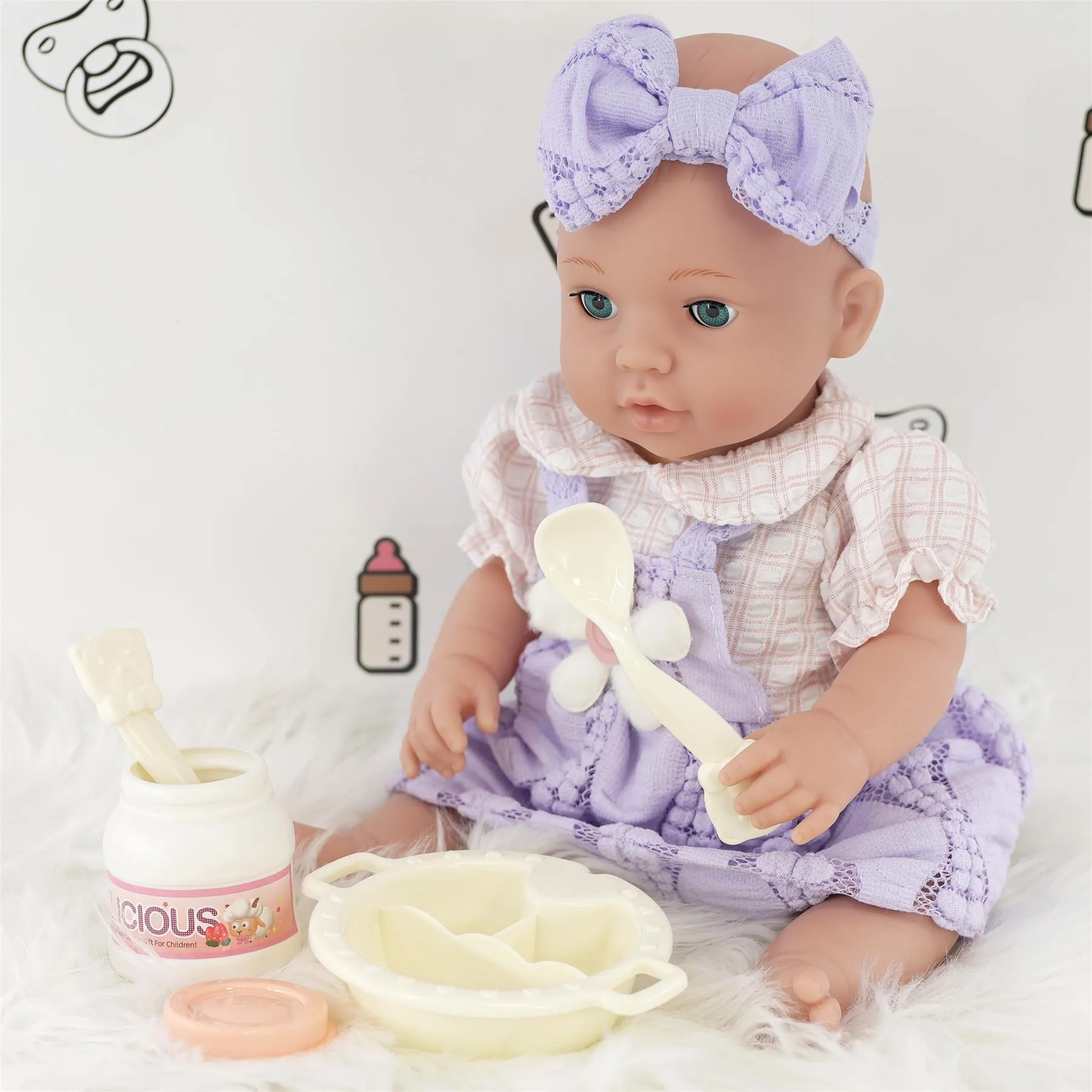 BiBi Doll Nappy, Accessories & Doll