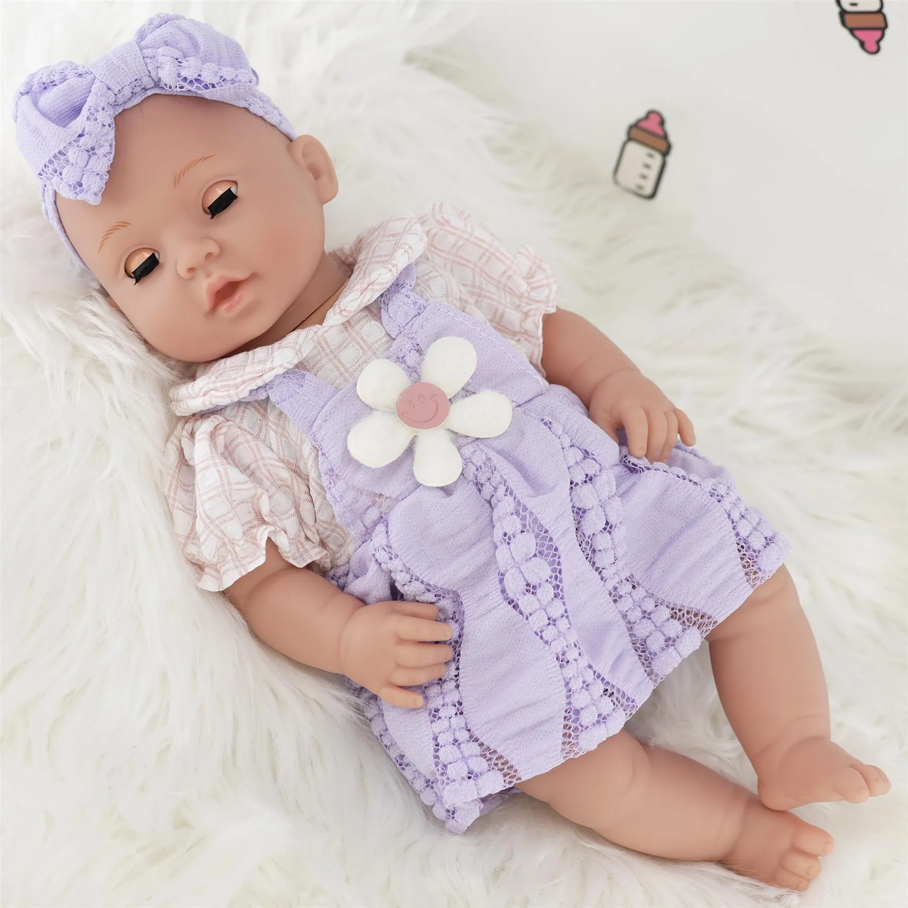 BiBi Doll Nappy, Accessories & Doll