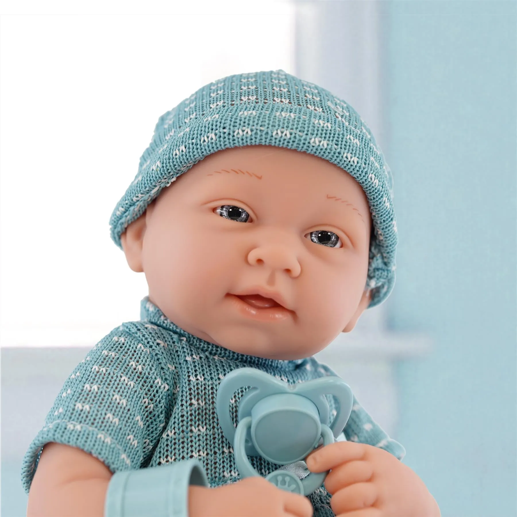 BiBi Doll Newborn Boy & Accessories (35 cm / 14")