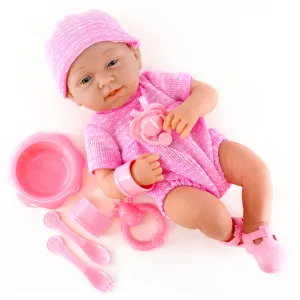 BiBi Doll Newborn Girl & Accessories (35 cm / 14")