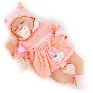 BiBi Doll Reborn Sleeping Girl "Rose" (50 cm / 20")