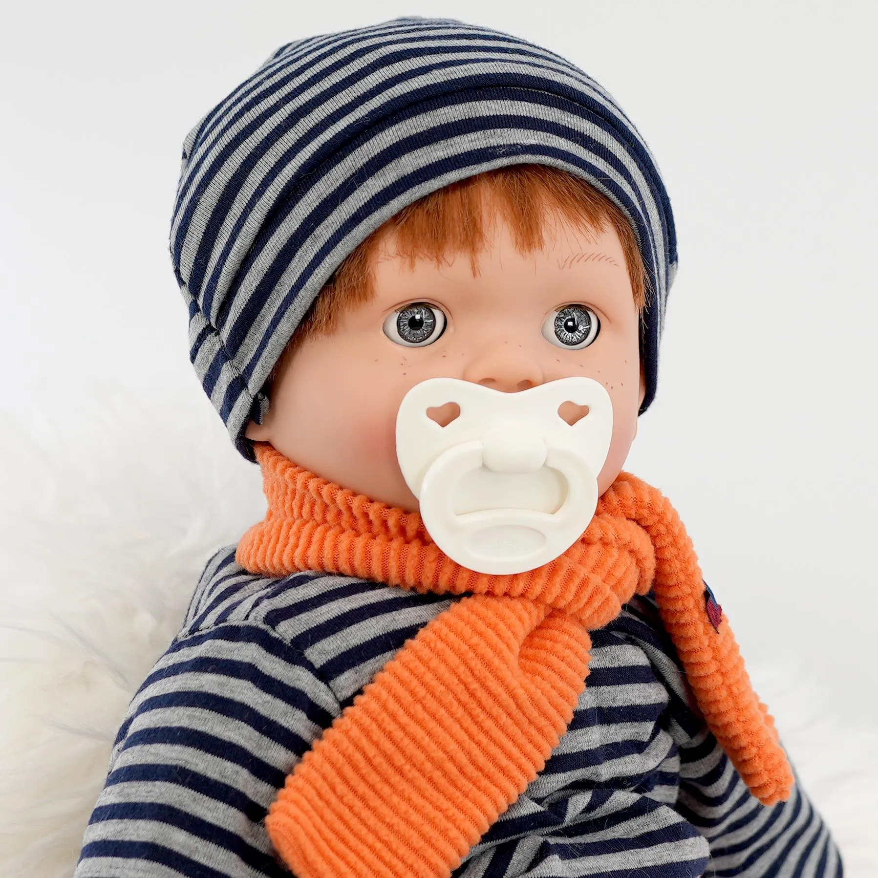 BiBi Sleeping Ginger Boy Doll (45 cm / 18")