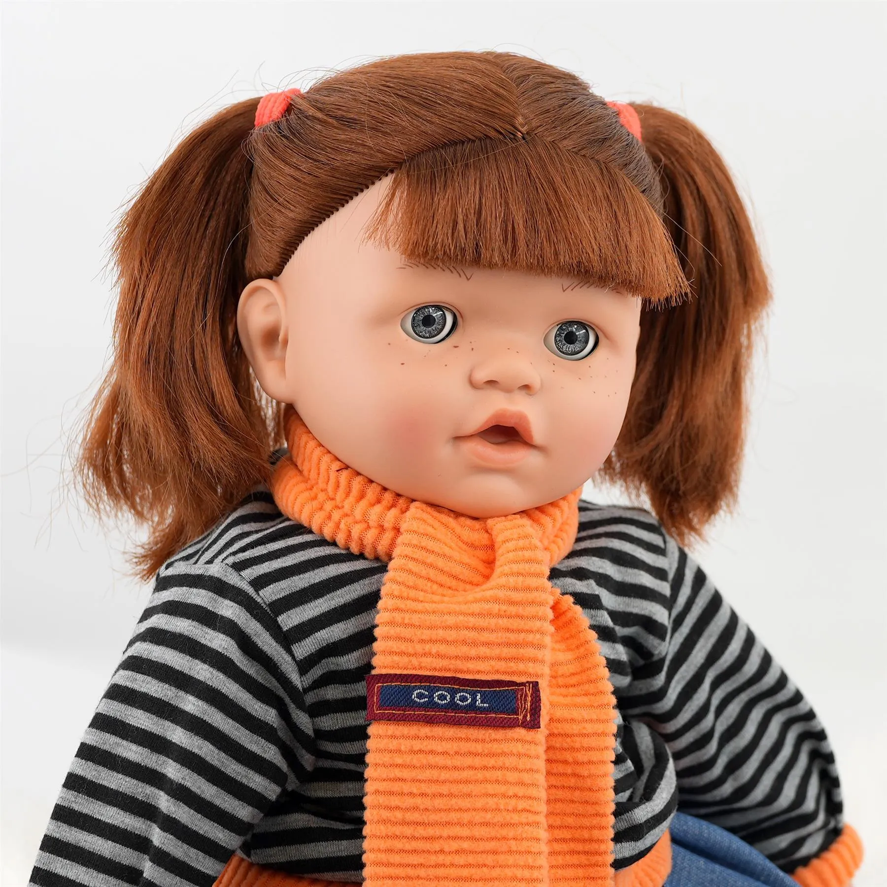 BiBi Sleeping Ginger Girl Doll (45 cm / 18")