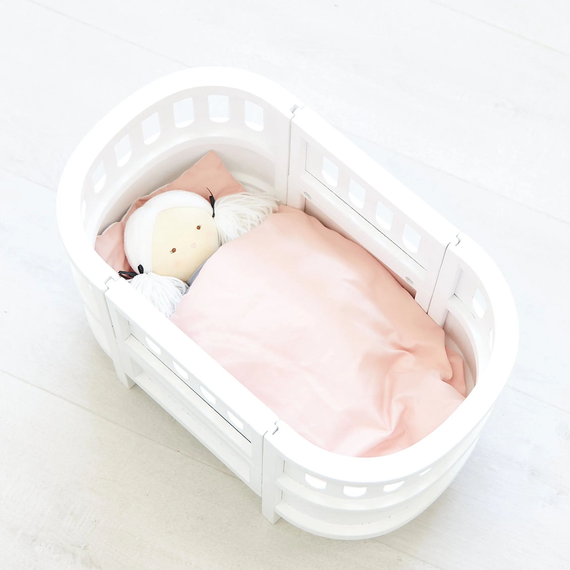 Celeste Cot, Celeste High Chair & Doll Bedding Bundle