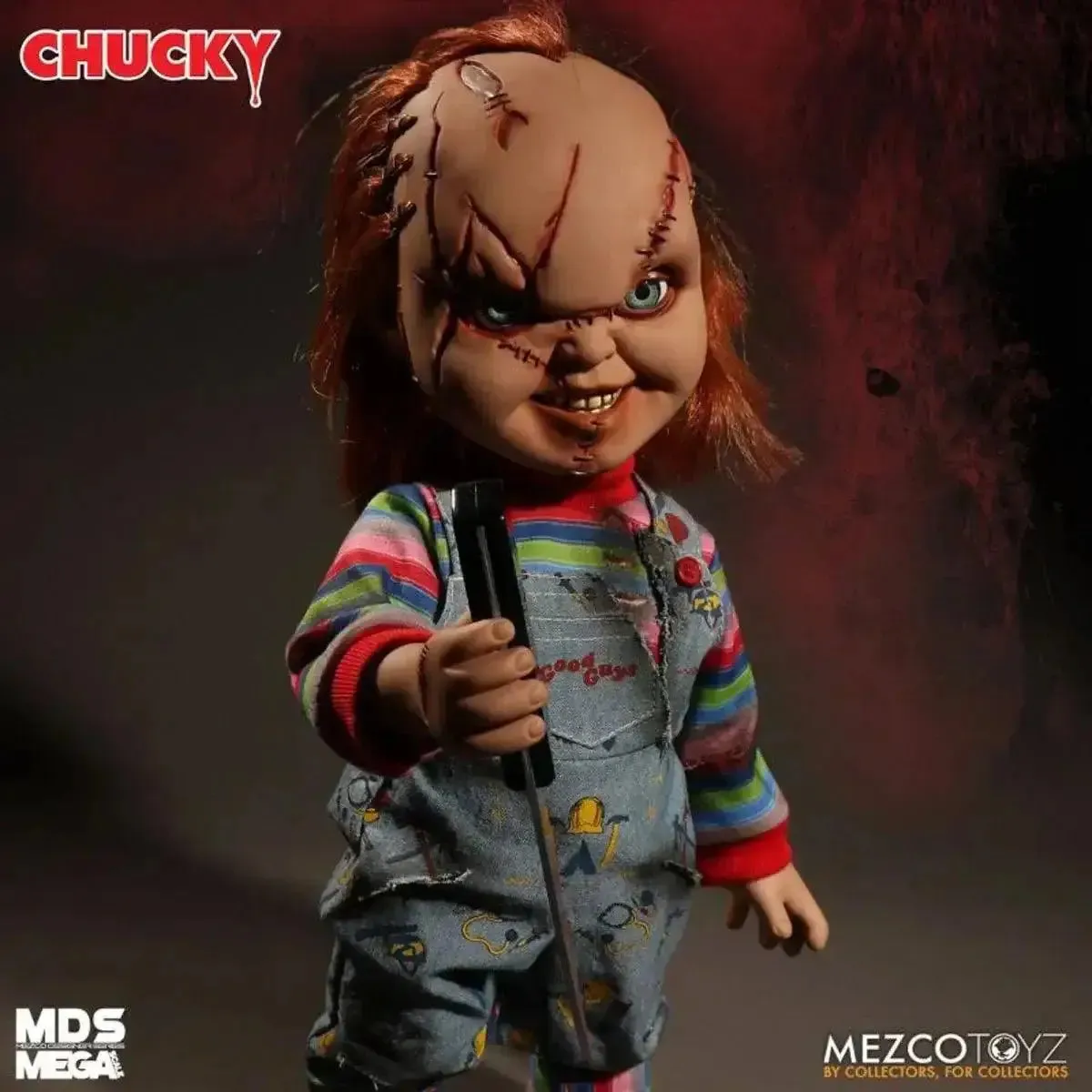 Child's Play Chucky Talking Mega-Scale (Scared Face) 15-Inch Doll