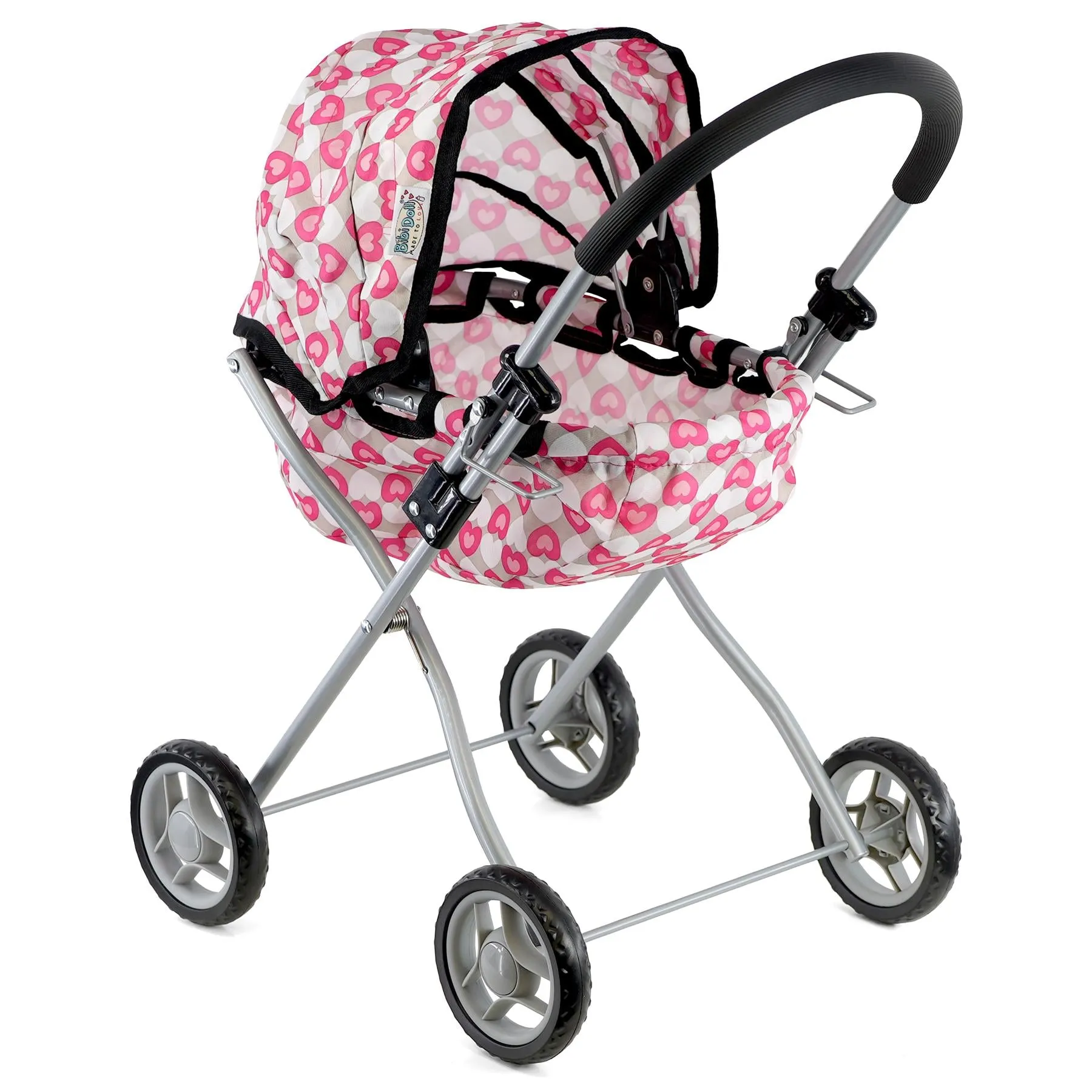 Classic Dolls Pink Pram