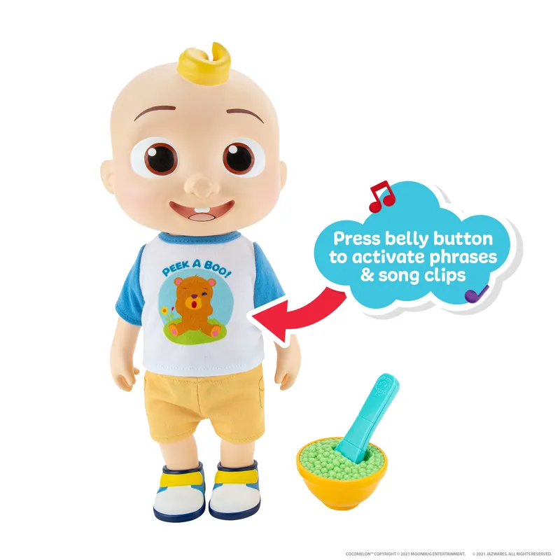 Cocomelon Deluxe Interactive Jj Doll