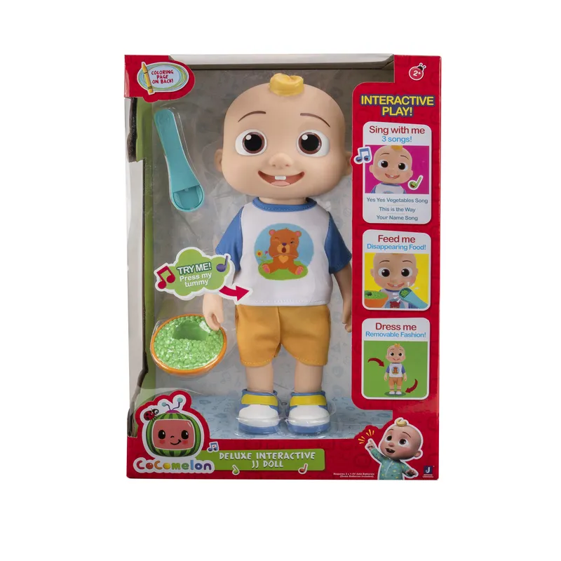 Cocomelon Deluxe Interactive Jj Doll