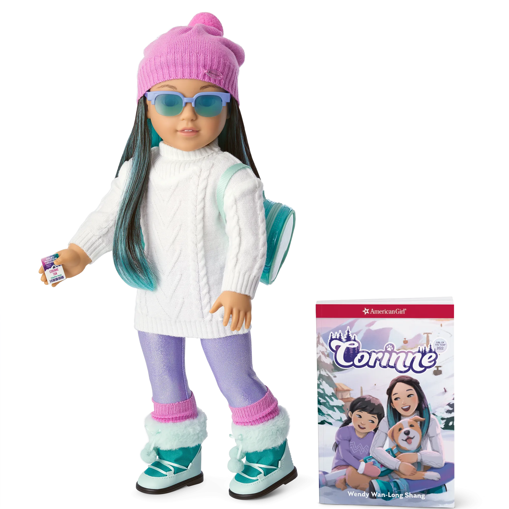 Corinne Tan™ Doll, Book & Accessories (Girl of the Year™ 2022)