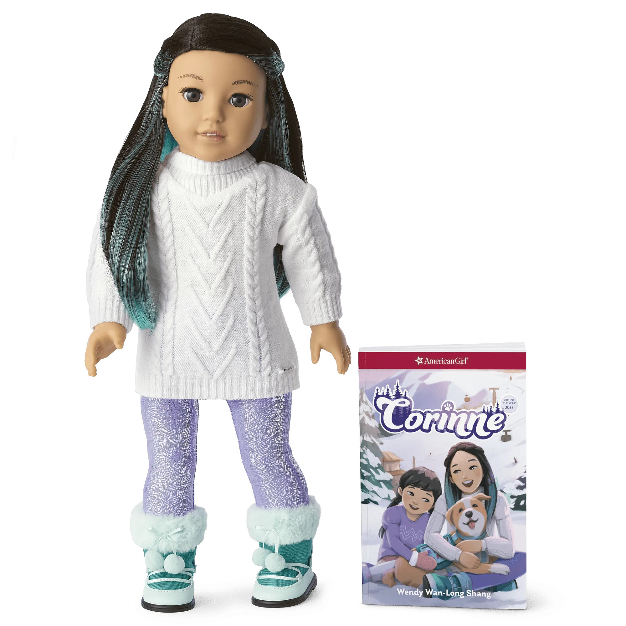 Corinne Tan™ Doll, Book & Accessories (Girl of the Year™ 2022)