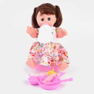 Cute Baby Doll Play Set