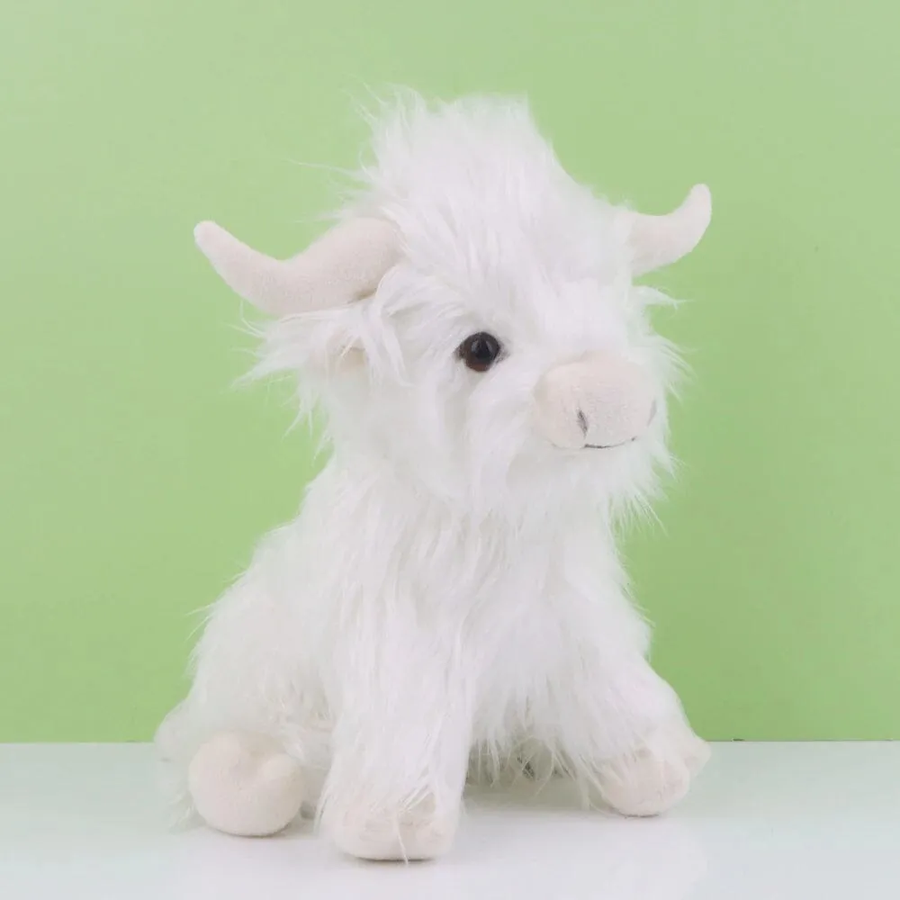 Cute Highland Cow Plush Toy