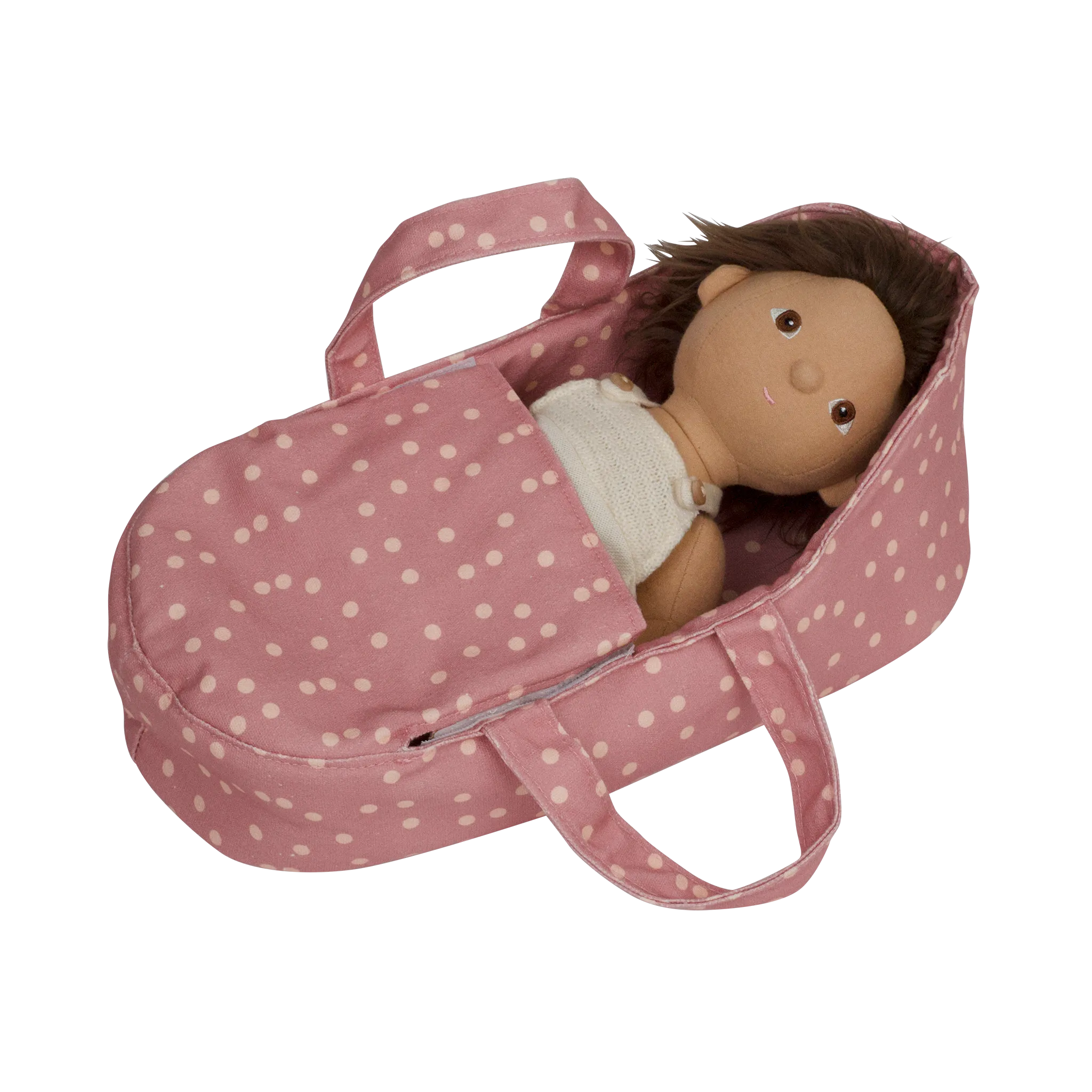 Dinkum Dolls Carry Cot - Polka Dot