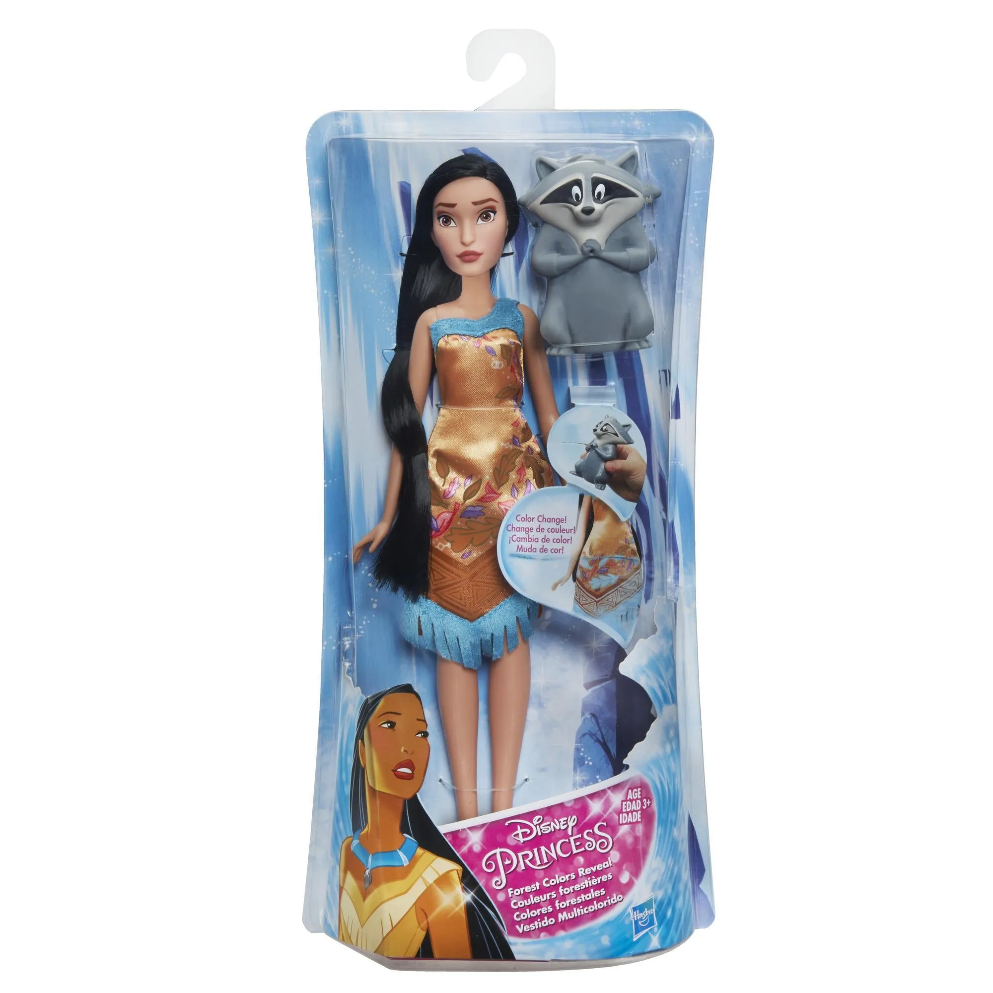 Disney Princess Forest Colors Reveal Pocahontas Doll