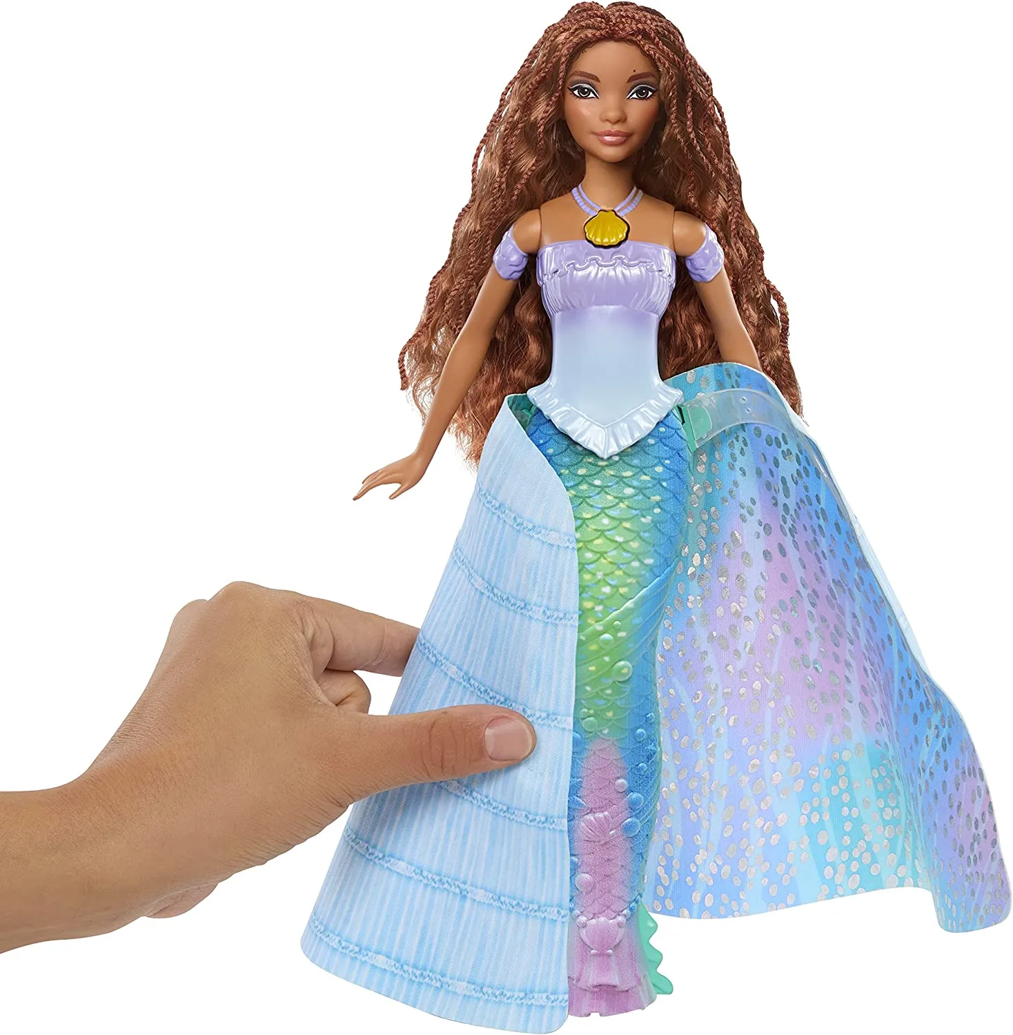 Disney Princess The Little Mermaid Transforming Ariel Fashion Doll